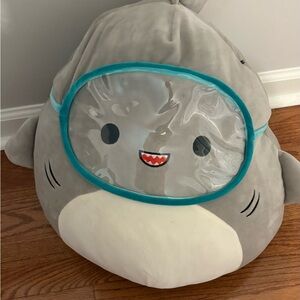 Squishmallows Light Gray Plush